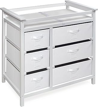 badger basket baby changing table
