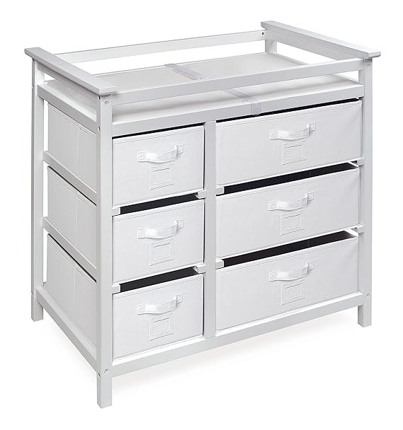 flip top changing table dresser