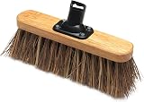 Addis 513874 265mm Stiff Broom Head Varnished Bassine/Cane Bristles