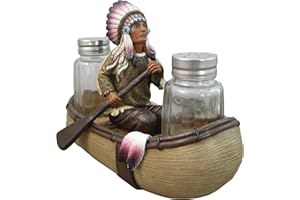 Native American Salt and Pepper Shaker Set By DWK