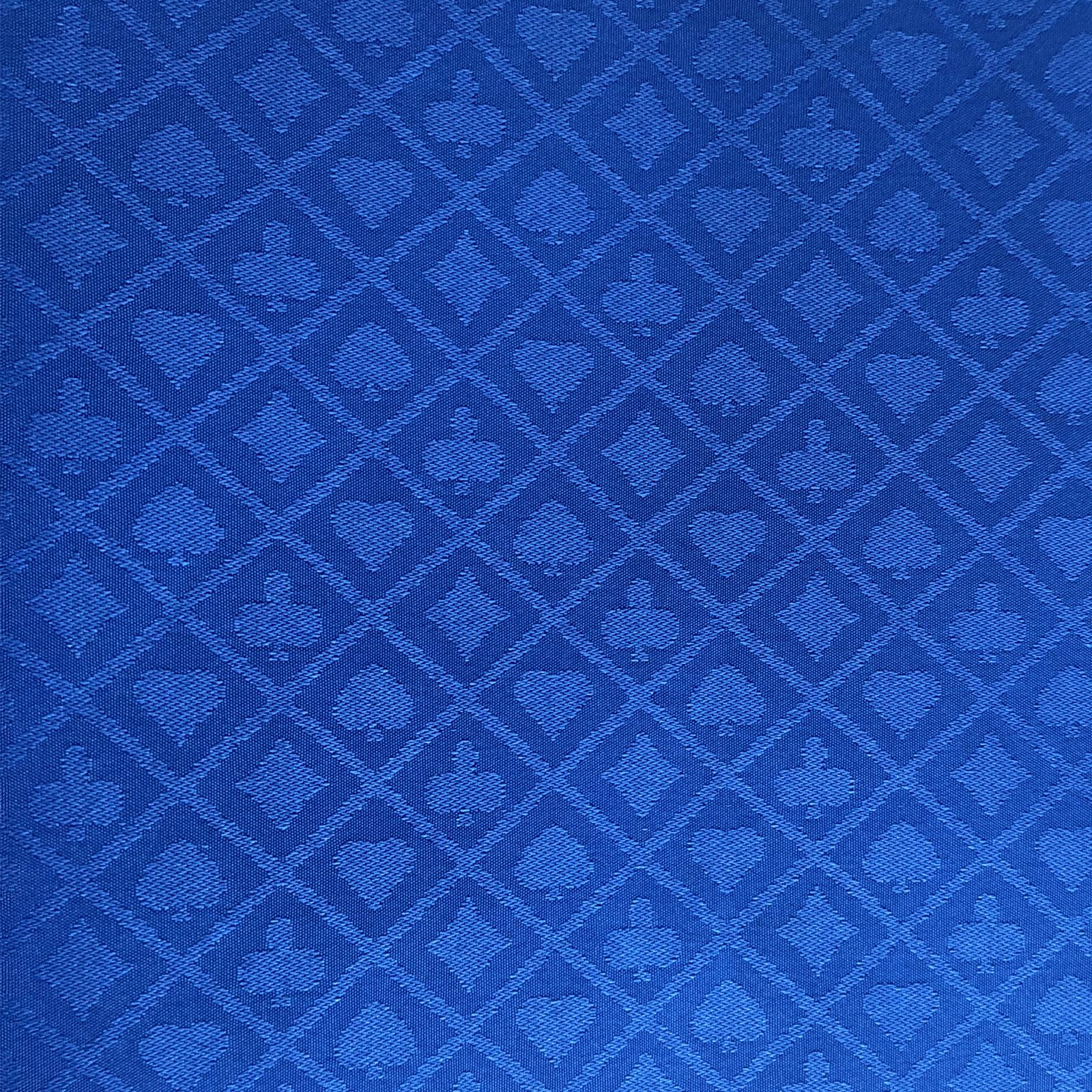 Yuanhe 108X60 Inch Section of Suited Poker Table Speed Cloth (Blue)