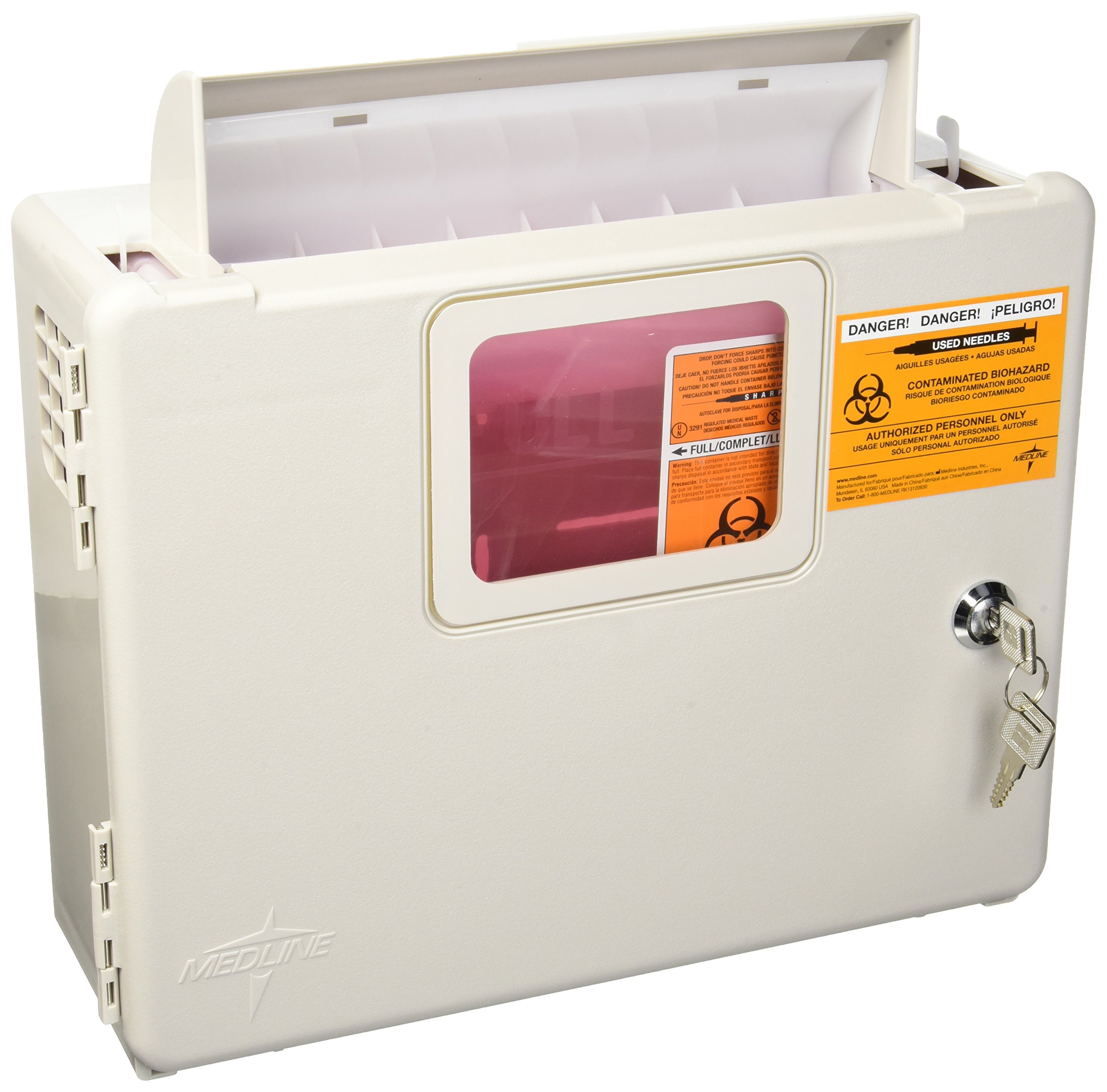 Covidien/Kendall Sharps Container Wall Mount 85161h 1/Ea Buy Online