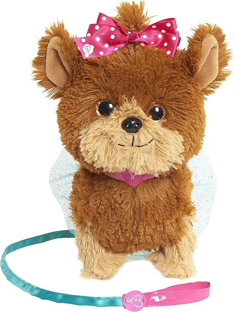 bow bow plush dog