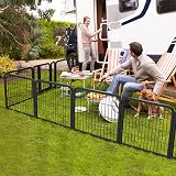 Yaheetech Lightweight Dog Playpen 12 Panels 60cm Portable Exercise Fence view 2