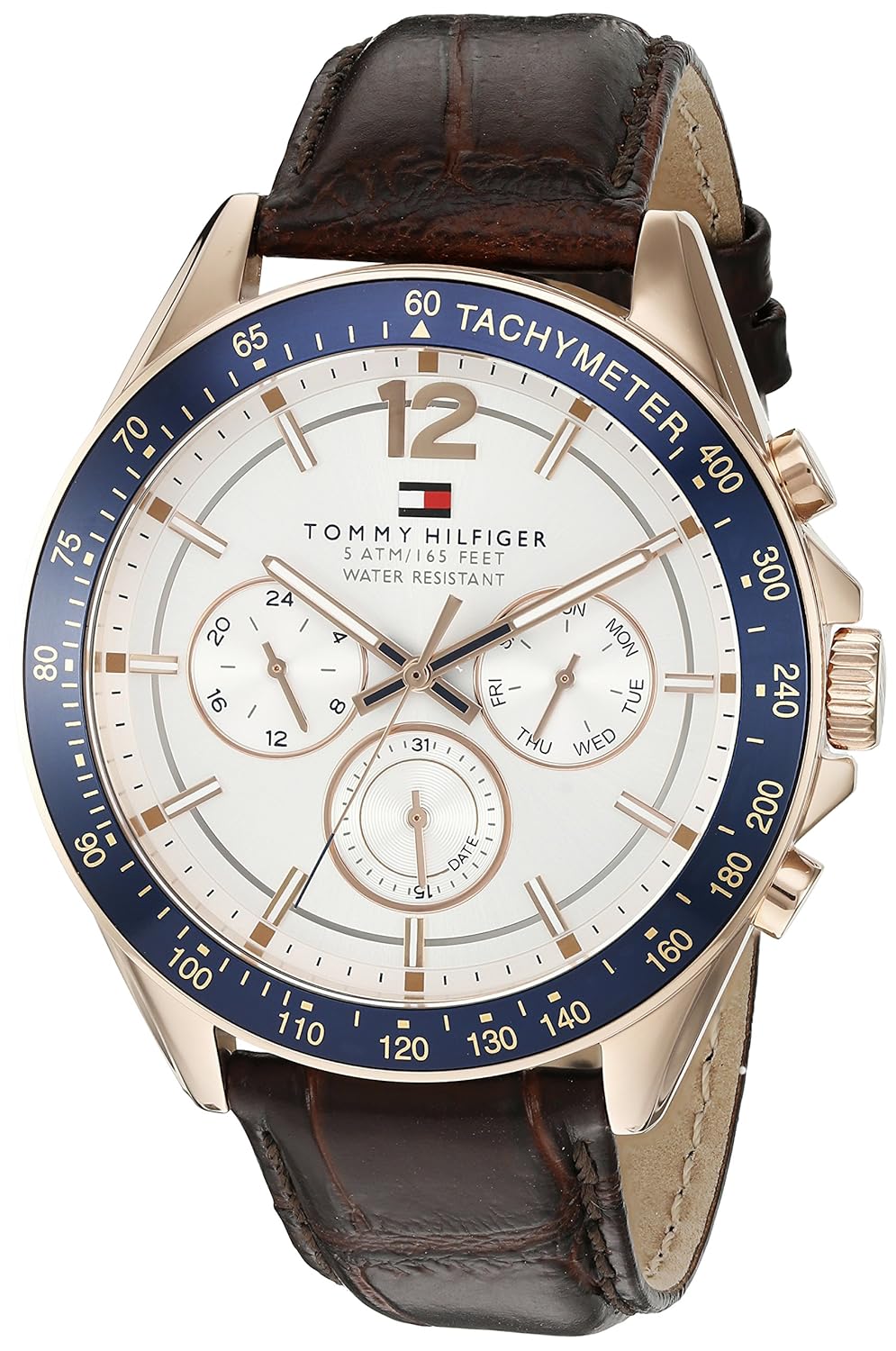 Tommy Hilfiger Mens 1791118 Sophisticated Sport Watch With Brown