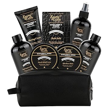 Mens Spa Gift Baskets. Natural Bath 