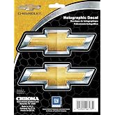 Chroma Graphics 6173 Chevrolet Bowties Holographic Stick Onz Decal