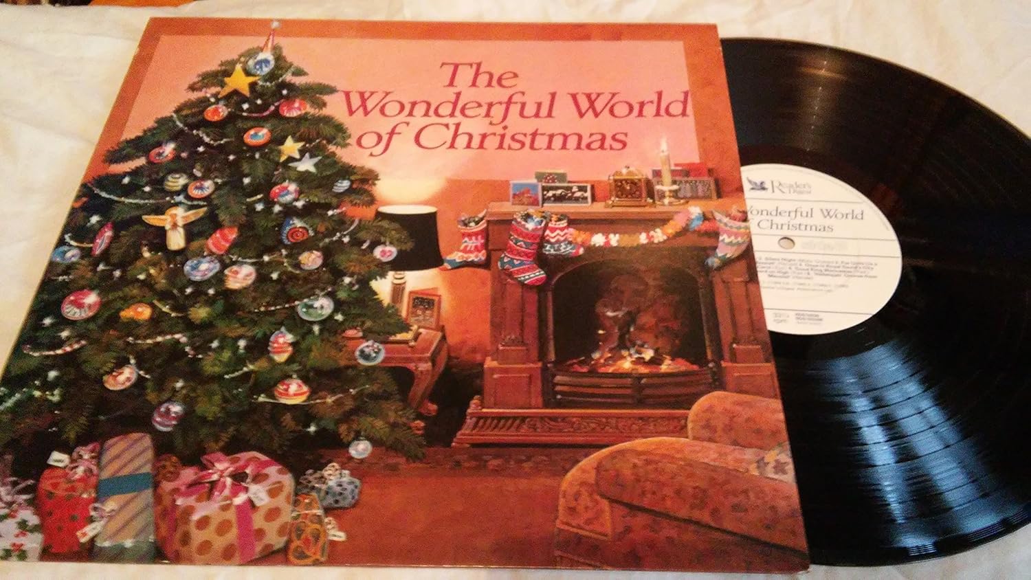 THE WONDERFUL WORLD OF CHRISTMAS various artists 12" vinyl lp 1989