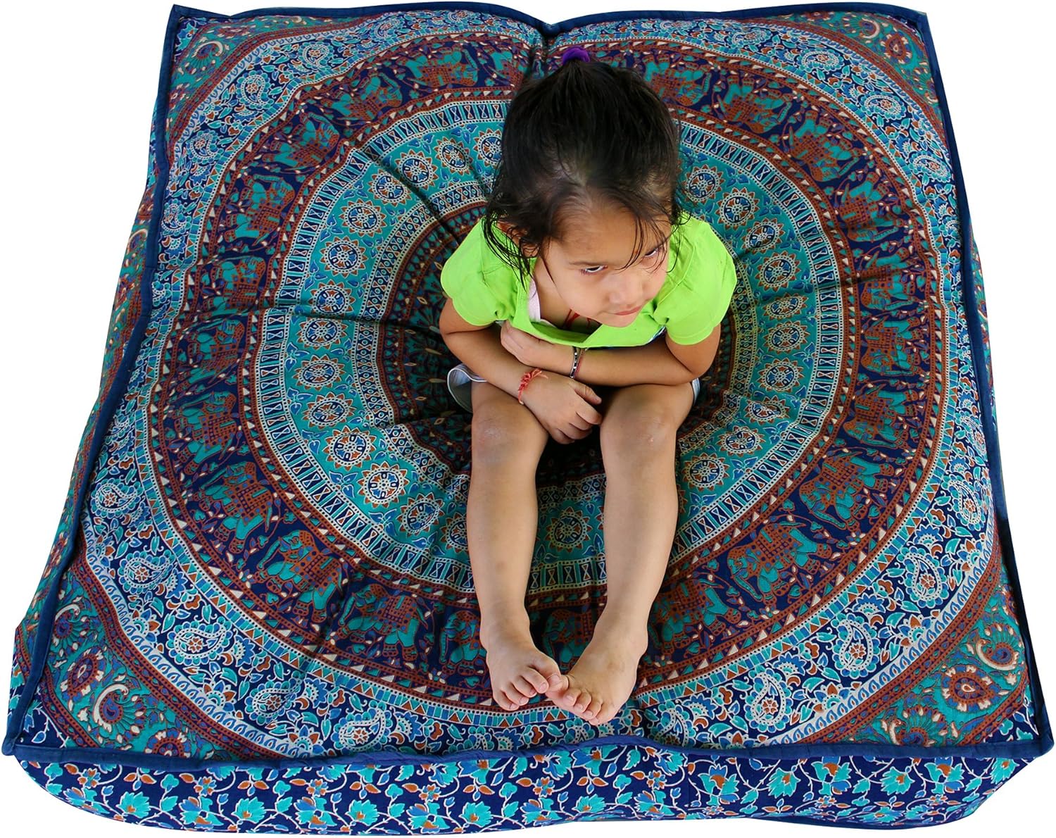 Amazon Com Third Eye Export Indian Mandala Floor Pillow Square