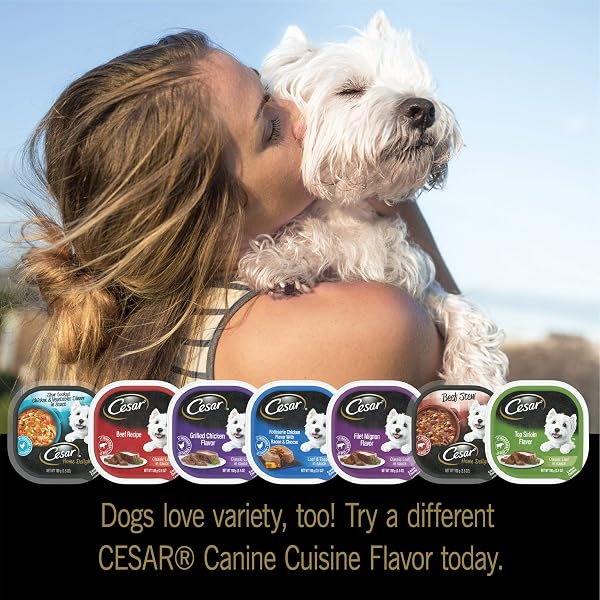 CESAR PET FOOD SELECT FOR PUPPIES, 3.5 OZ