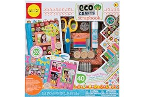 ALEX TOYS Alex Craft Eco Crafts Scrapbook Kids Art and Craft Activity