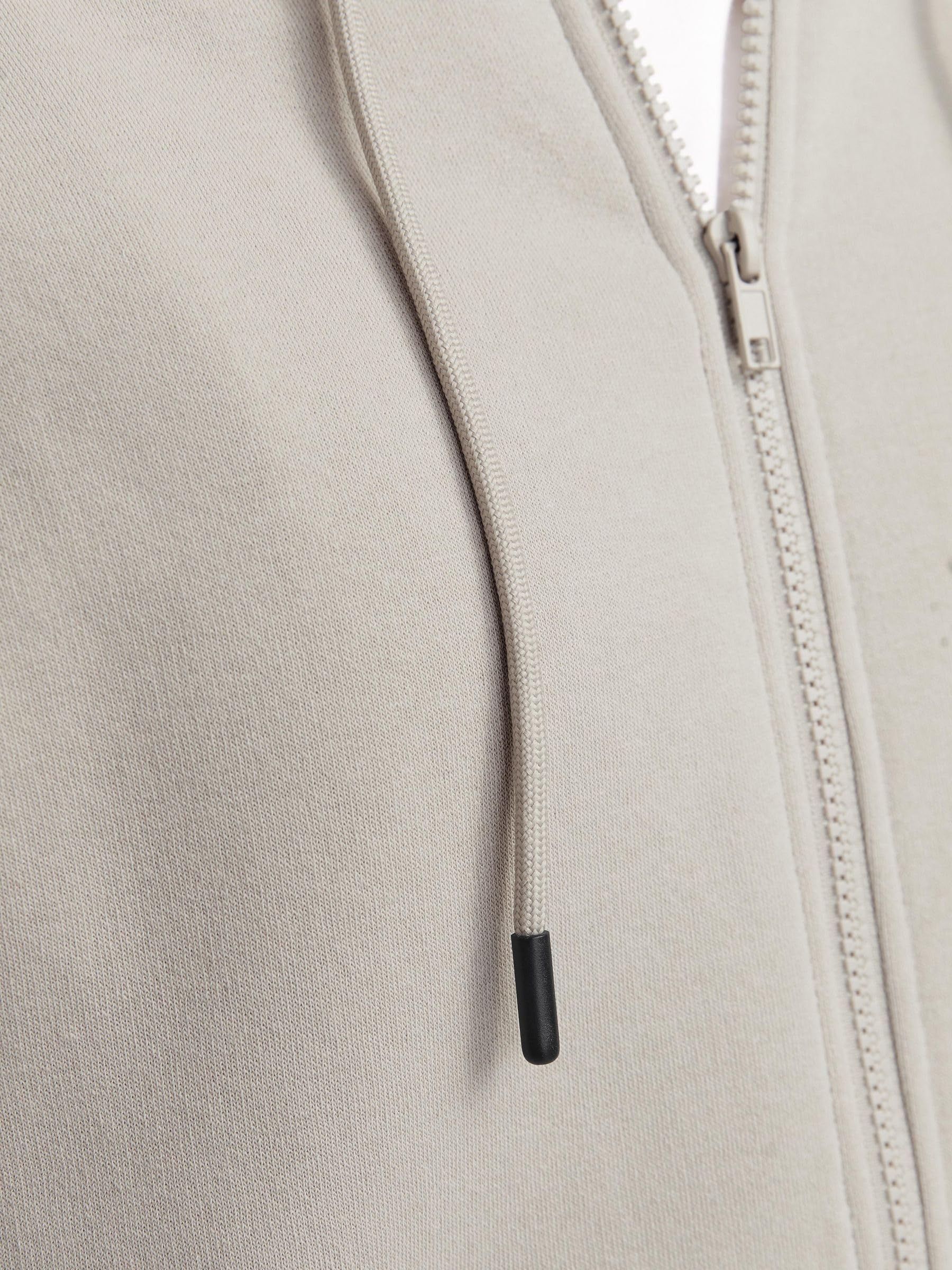JACK & JONES Male Kapuzenpullover mit Reißverschluss Einfarbig Kapuzenpullover mit Reißverschluss 5