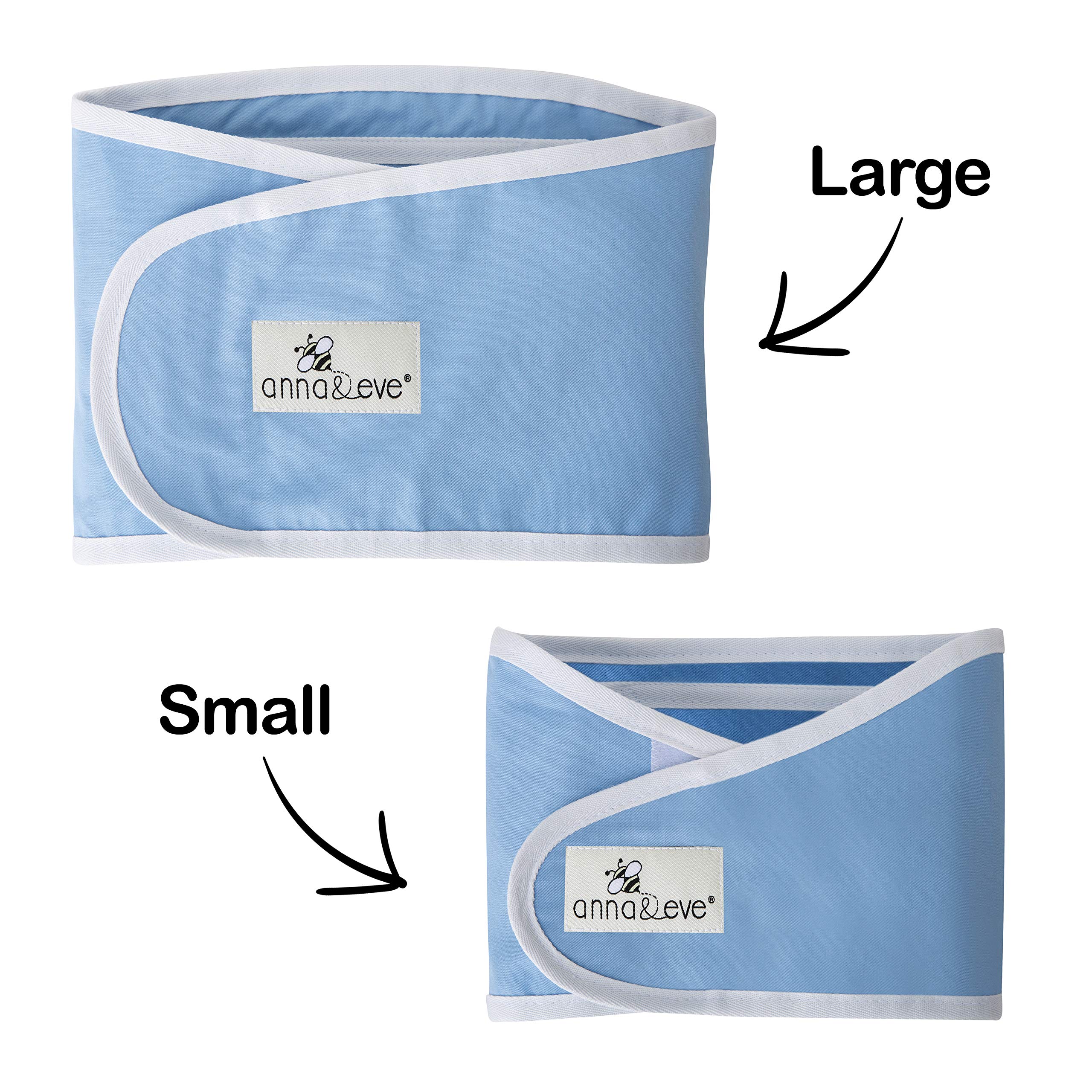 Anna & Eve® Baby Swaddle Strap®, Adjustable Arms Only Wrap for Safe