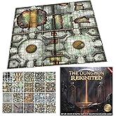 Loke The Dungeon Reignited, Ages 14+ | RPG Dungeon Map Book for Tabletop Games, Dry Erase, Lay-Flat Adventure Maps with Hundreds of Modular Layouts