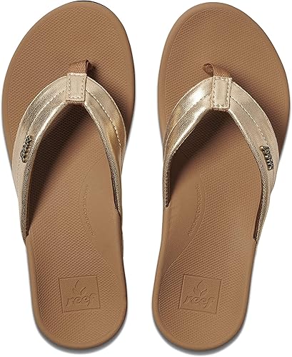 women's reef ortho spring flip flops