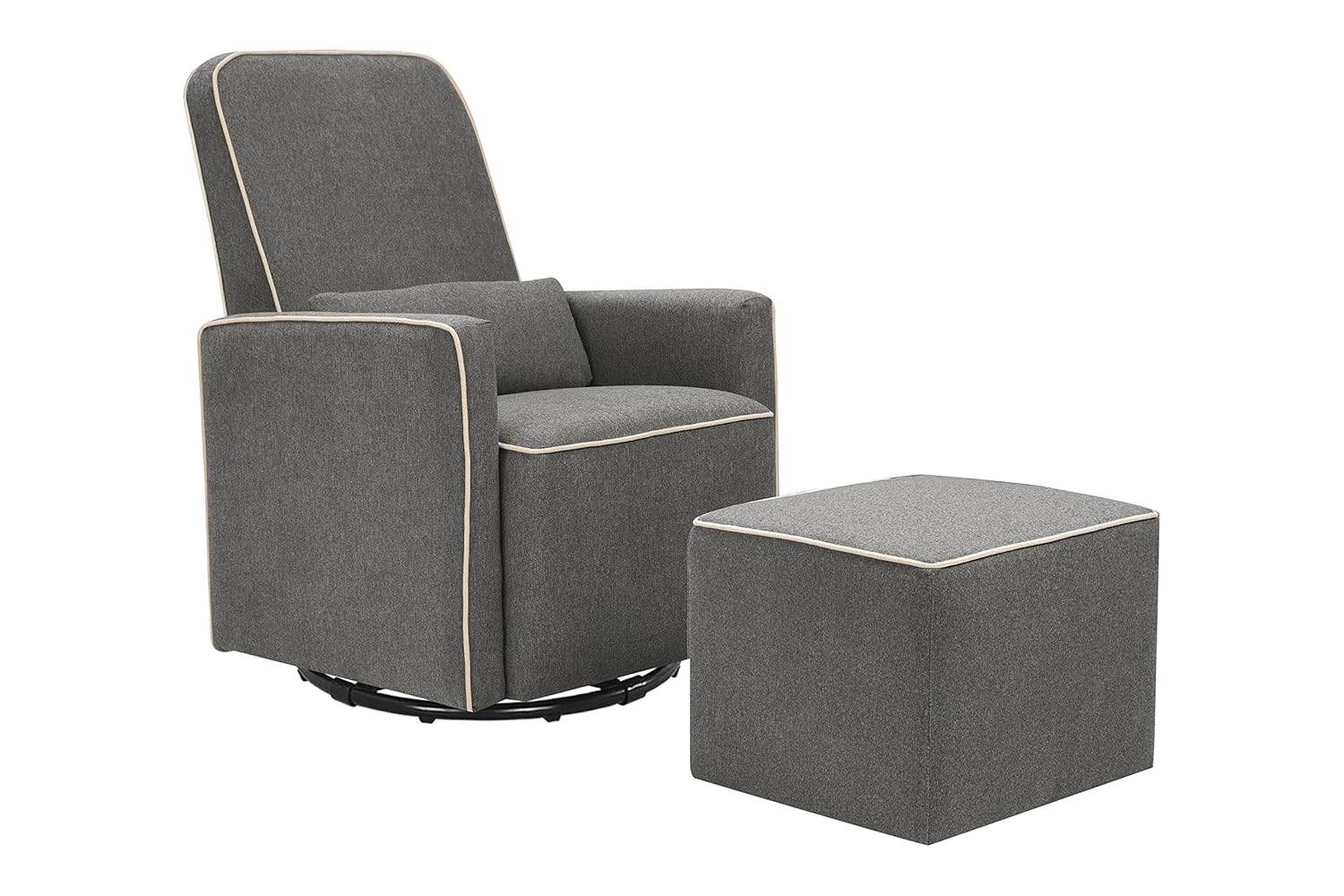 davinci olive swivel glider
