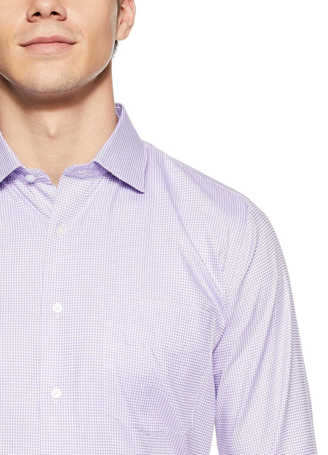 van heusen men's solid slim fit formal shirt