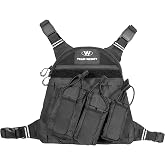 Team Wendy Radio Rig &ndash; Modular Chest Harness for Communication Gear | Secure Fit, MOLLE Webbing, Quick‑Adjust Straps for Tactical Use