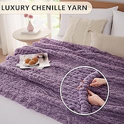 L'AGRATY Chunky Knit Blanket