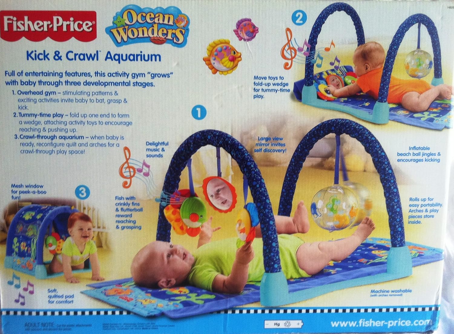 fisher price kick and crawl