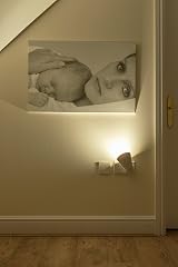 Auraglow GU10 Spotlight Uplighter Wall Light with Warm White LED Bulb view 3