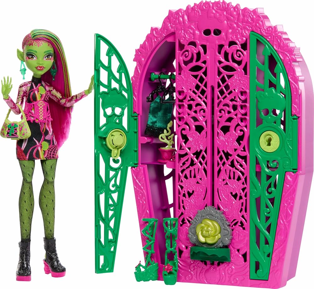 Monster High Skulltimate Secrets Garden Mysteries Venus McFlytrap Set