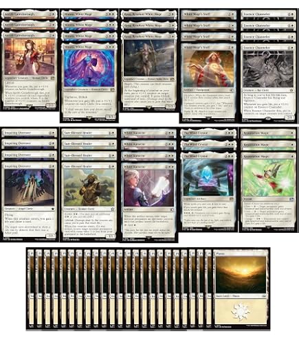 final fantasy mtg standard decks Magic The Gathering Deck - Orzhov Sacrifice/Artifact - Black White - Very Powerful - Modern Legal - Custom Built Packing:PRINCESS POWER age 8-9 years This product is ideal Disney Lorcana Trading Card