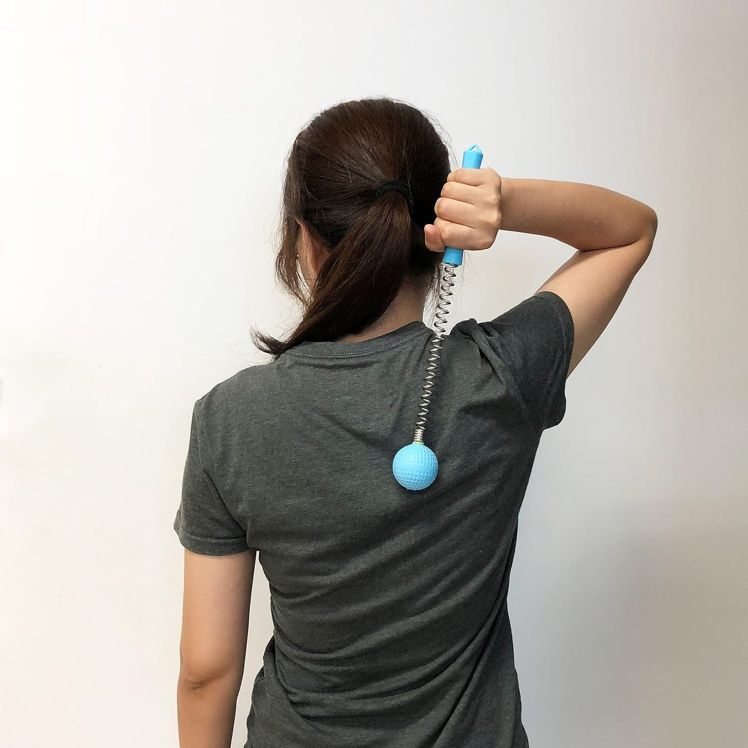 Massager Ball Hammer(2-Pack) SinLoon Hammer Stick Manual Beat Golf Ball Massager Back Shoulder Massage Full Body Reduce Fatigue Pain(Blue): Health & Personal Care