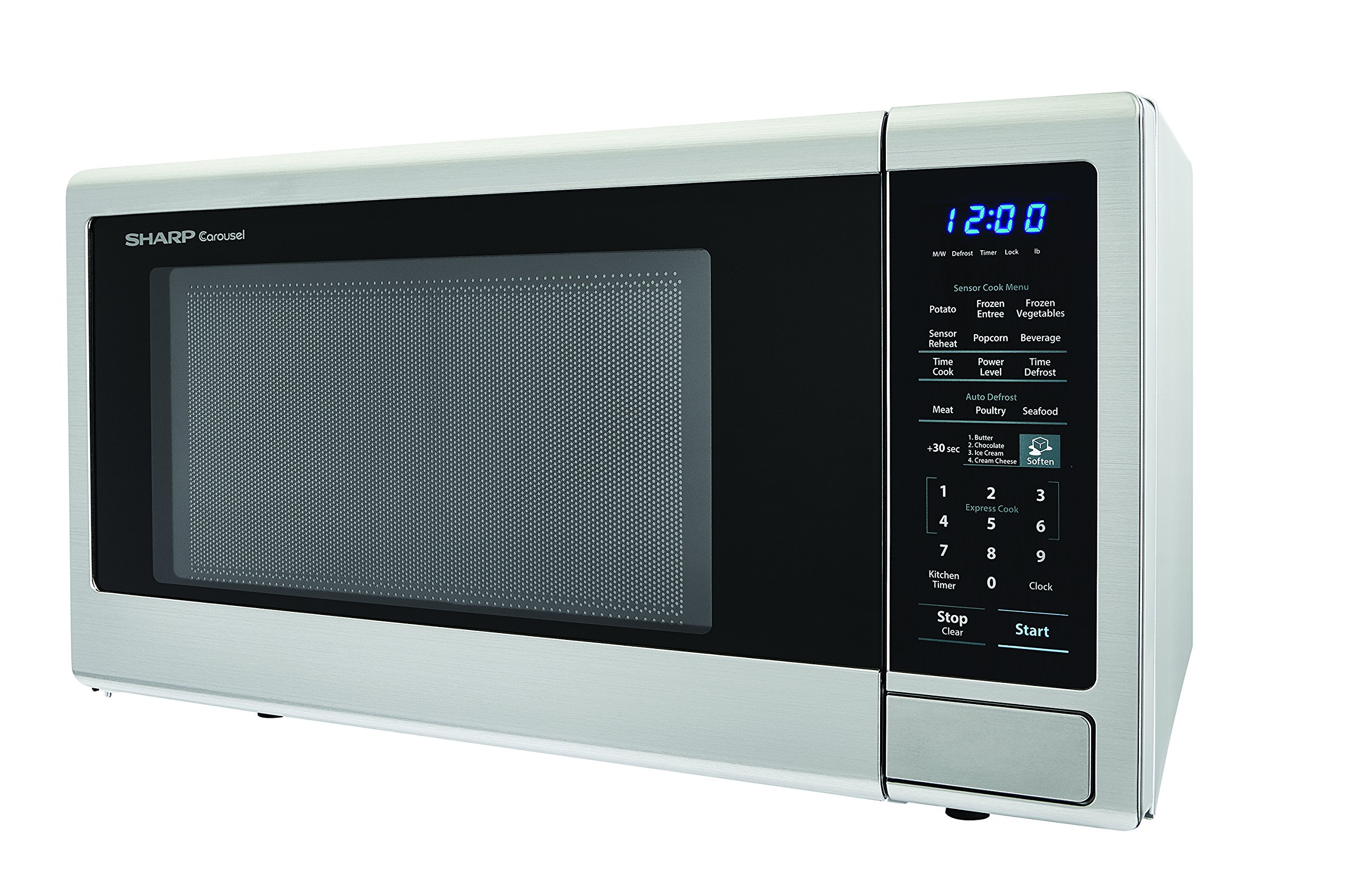 Mua SHARP Stainless Steel Carousel Cu. Ft. 1100W Countertop Microwave