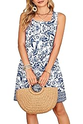 OFEEFAN Womens Summer Dresses 2025 Sundresses