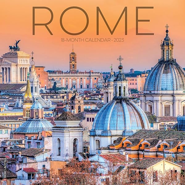 Rome Calendar Calendars 2022 2023 Wall Calendars Photo Calendar Rome 16