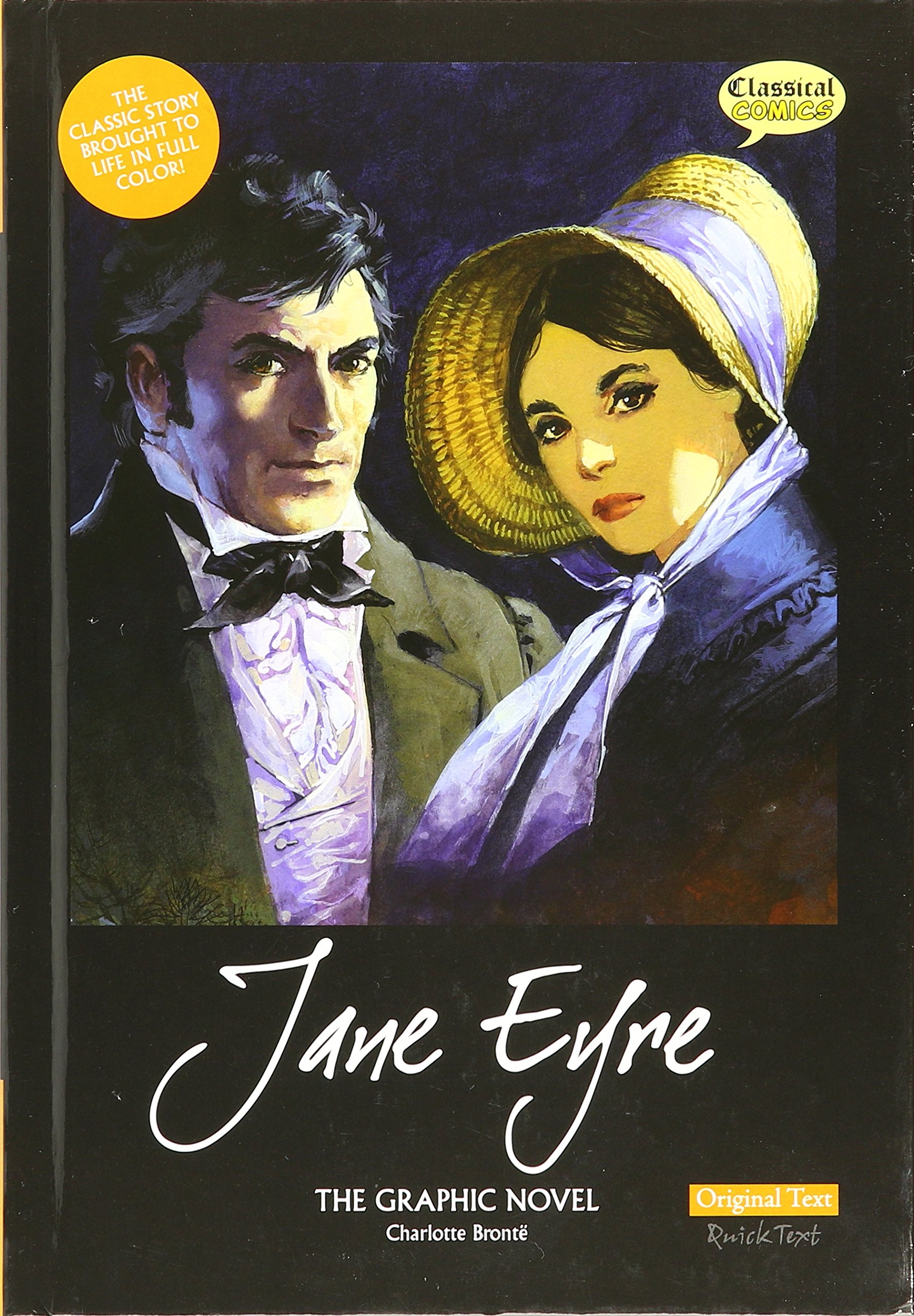 Amazon Com Jane Eyre The Graphic Novel Original Text Classical Comics 9781907127410 Bronte Charlotte Burns John M Books