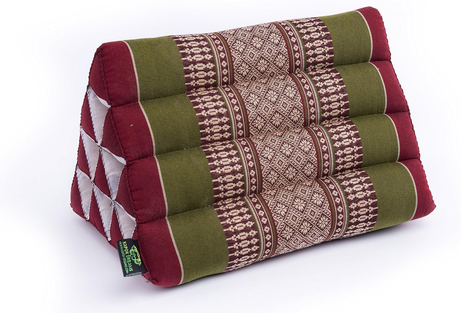 Kapok Dreams Triangle Pillow 13"x8" (Medium Size), 100