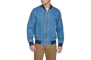 Levi's mens Ma-1 Flight Lightweight Zip-up Bomber JacketVarsity Jacket