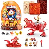Smashers Nano Jurassic Light Up Dino - Œuf Surprise Dinosaure Phosphorescent - 3 Pack