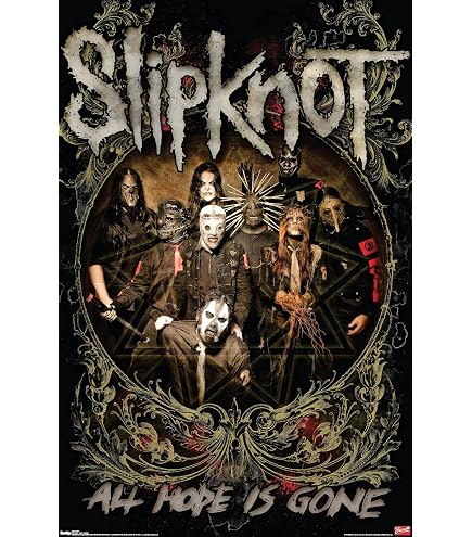 Slipknot Poster, Heavy Metal Music Band, Masks, Corey Taylor, Joey