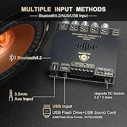 S200HS Power Amplifier Board Bluetooth5.2 TPA3221