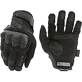 Mechanix Wear: M-Pact 3 Tactical Work Gloves, Touchscreen Capability, Synthetic Leather Gloves, Finger Reinforcement and Impact Protection, Work Gloves for Men (Black, Medium)