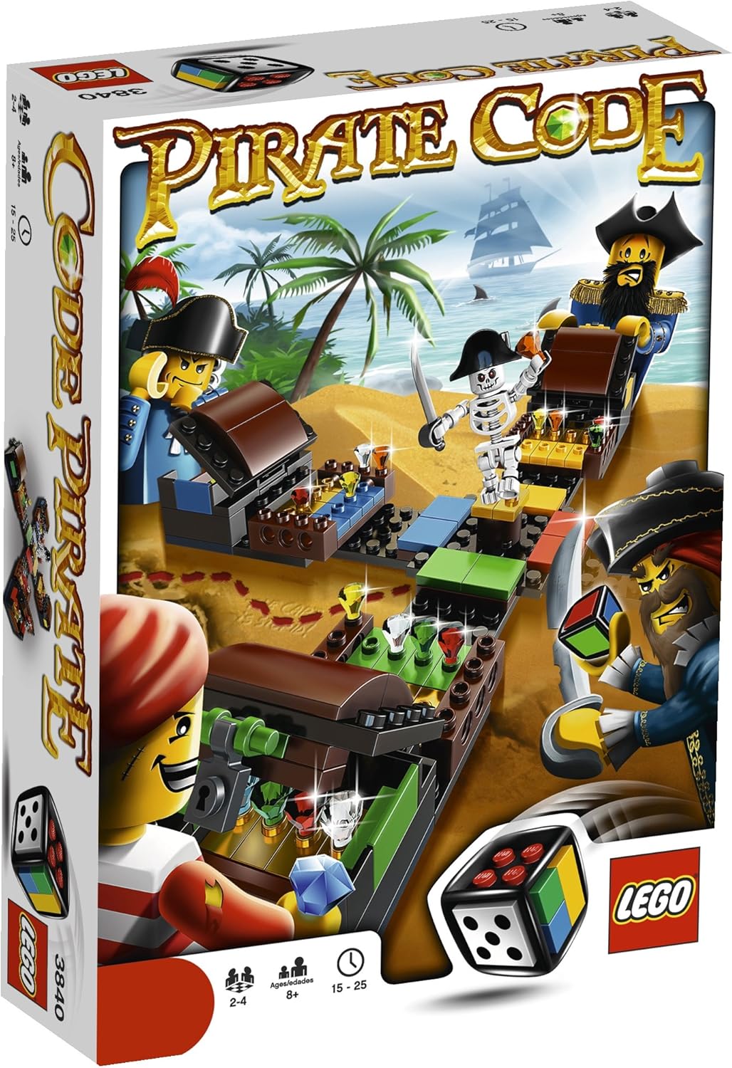 LEGO Pirate Code Game (3840): Toys \u0026 Games