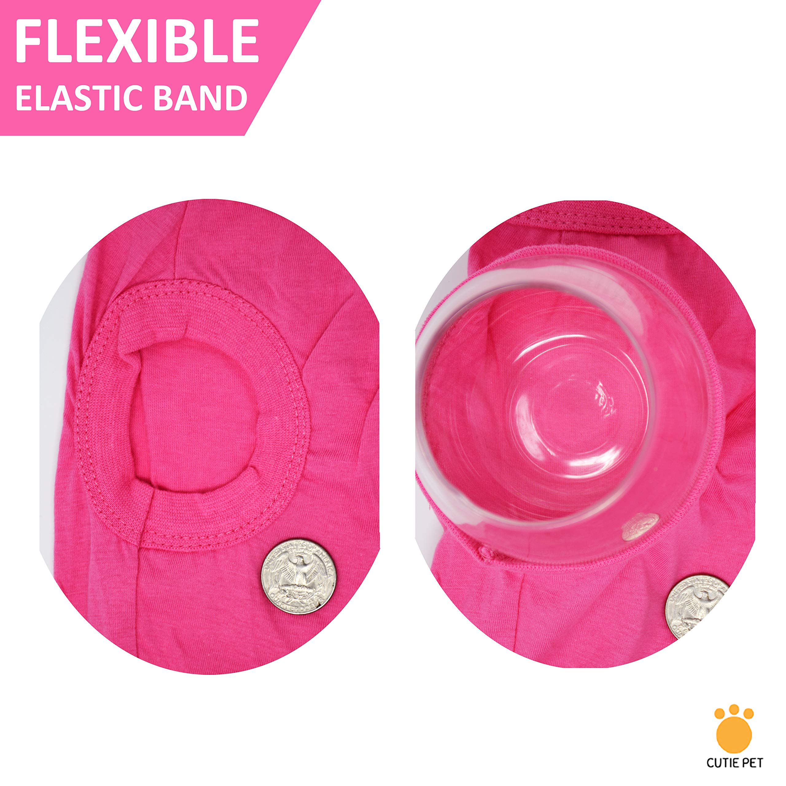 Cutie Pet Dog Clothes Dog Shirts I\'m Pawsome 100% Cotton Comfortable and Breathable for Small Medium Large Pets