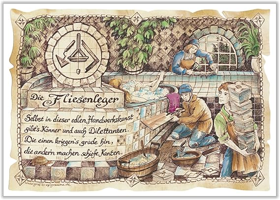 Poema azulejos poesía en caja de regalo con estuche de aniversario