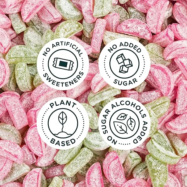 SMARTSWEETS CANDY GUMMY SOUR MELON 1.8 OZ