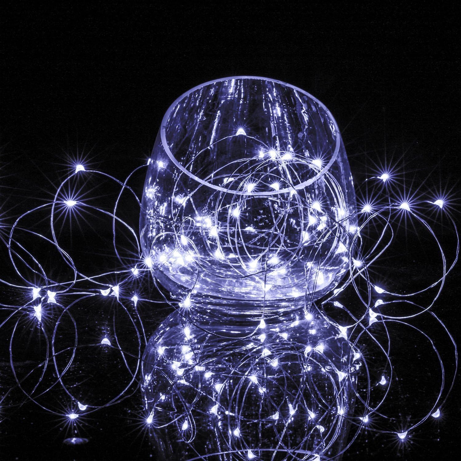 BXROIU 2 x Fairy String Lights Battery Operated - Image 5