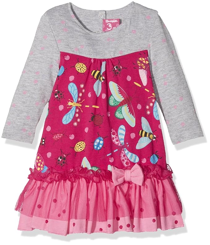 Desigual Baby-Mädchen Kleid Vest_olaya