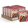 Betty Crocker Delights Super Moist Dark Chocolate Cake Mix, 13.25 oz. (Pack of 12)