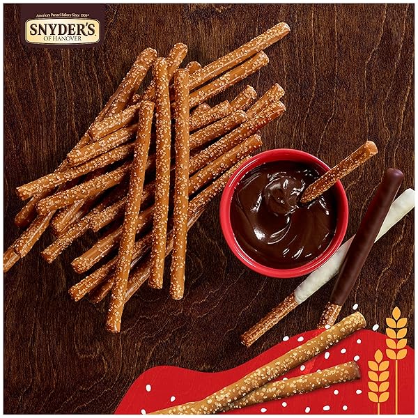 SNYDER’S OF HANOVER, OLD FASHIONED PRETZEL RODS, 27 OZ CANISTER
