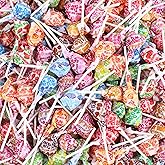 Assorted Dum Dums Lollipops Bulk, DumDum Suckers Variety Candy, 2 lb | DumDums Lollipops, Suckers in Bulk, Party Favors, Halloween Treats, Movie Night Candy