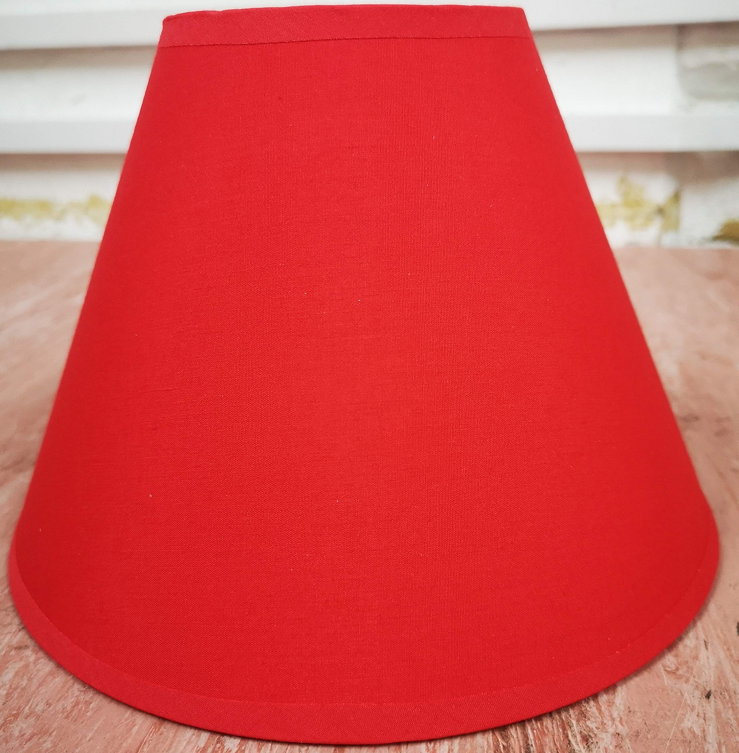 red lamp shades for table lamps