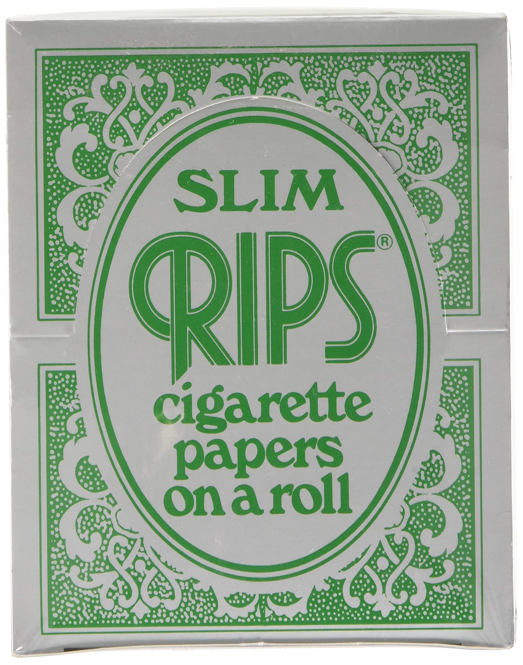 RIPS Standard Cigarettes Rolling Papers - Pack of 24, Green, 300 g