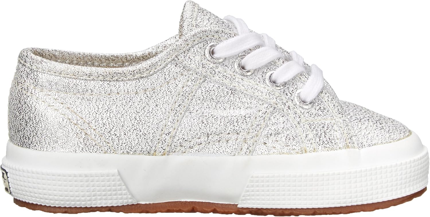 superga 2750 lame silver